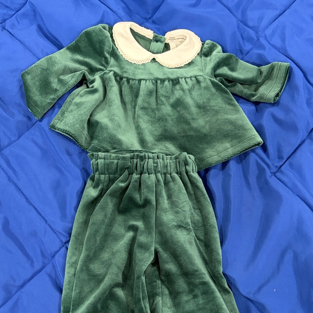 Kids Green Matching Set